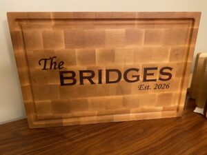 Custom Inlay Cutting Boards